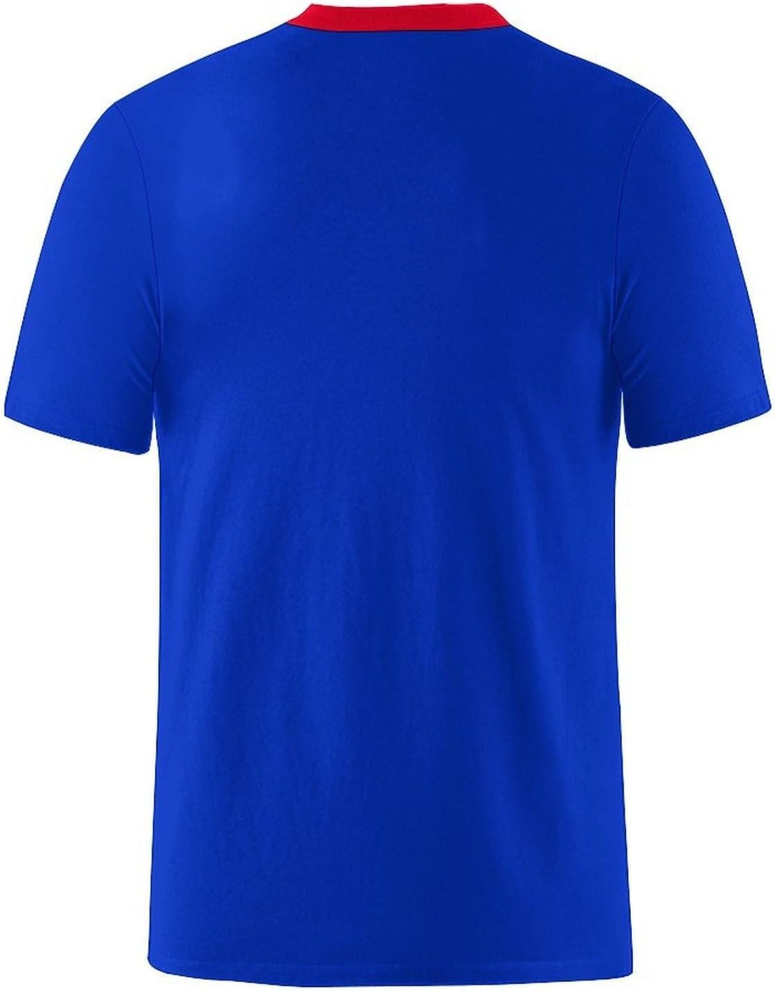 Men's T-Shirt World Cup 2026 France Round Neck Printed Football Fan T Shirt Short Sleeve Casual Various Models Available Foot Supporter Fans Encourage Tee Shirts Sport