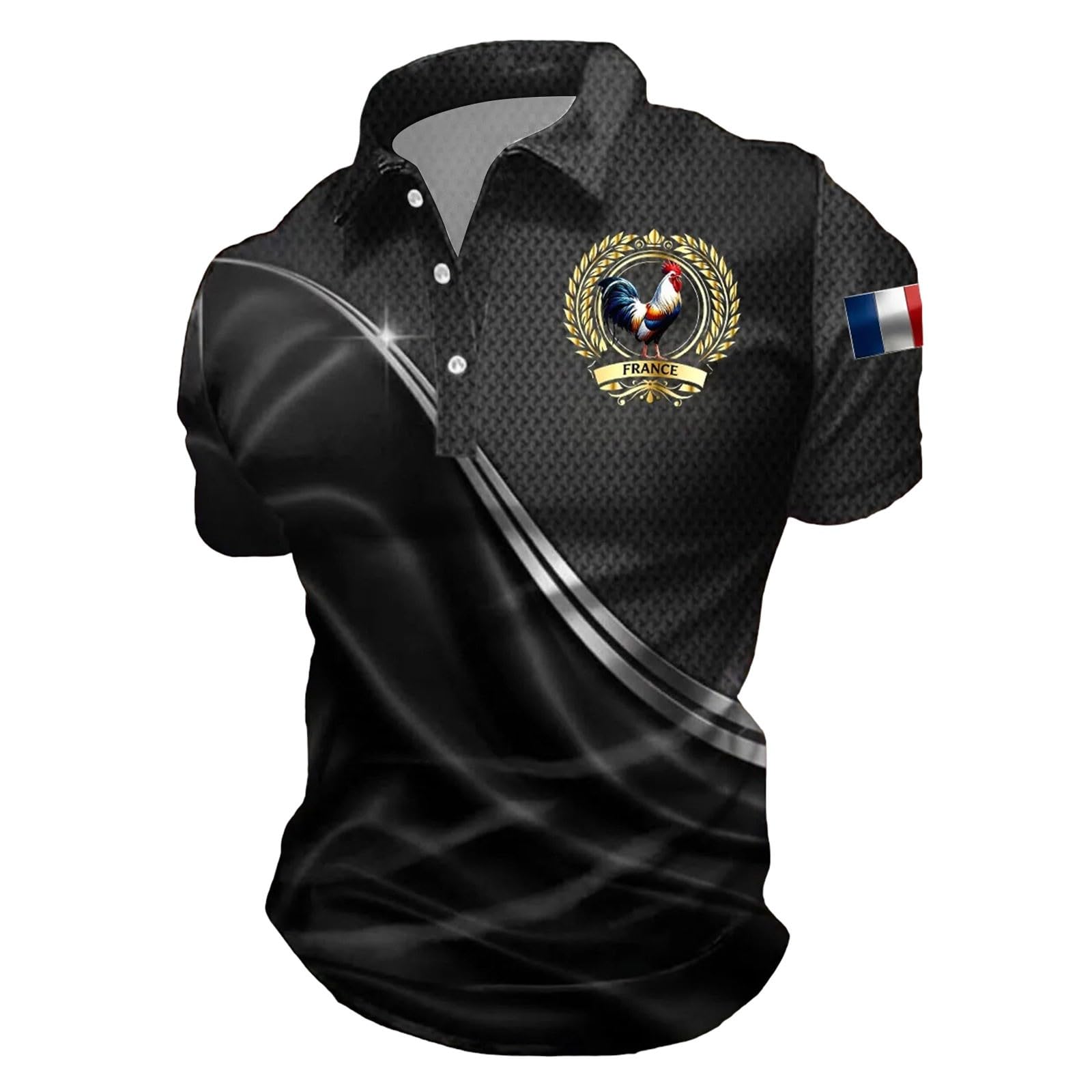 Maillot Homme Football 2026 Polos Homme Maillots de Joueur Manches Courtes T-Shirt Été Mode Streetwear Impression pour Les Fans de Sport