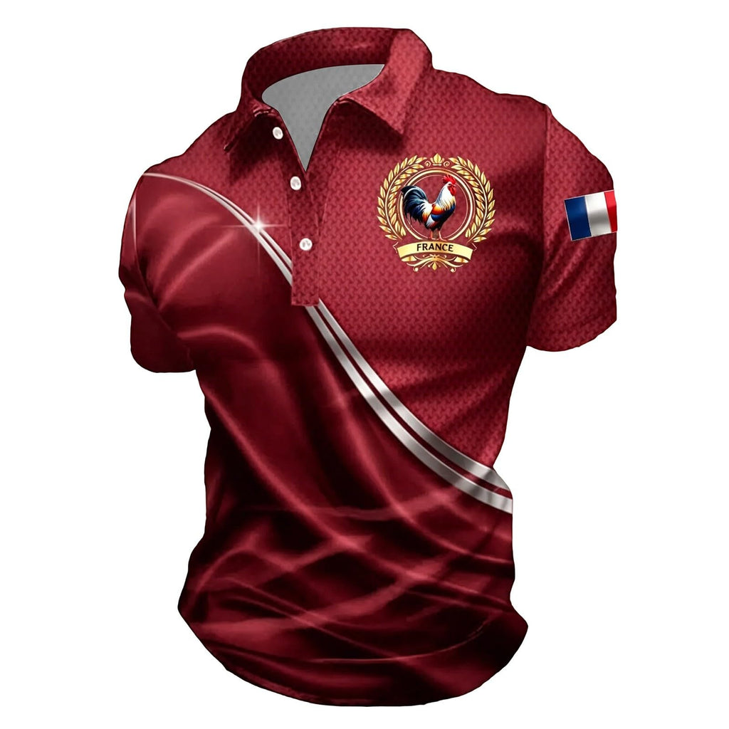 Maillot Homme Football 2026 Polos Homme Maillots de Joueur Manches Courtes T-Shirt Été Mode Streetwear Impression pour Les Fans de Sport
