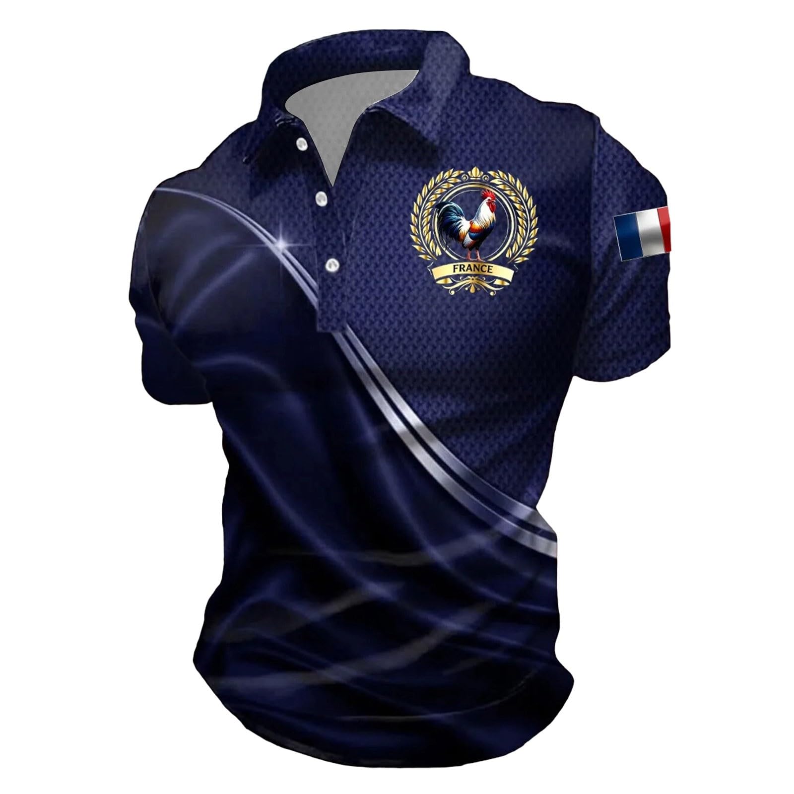 Maillot Homme Football 2026 Polos Homme Maillots de Joueur Manches Courtes T-Shirt Été Mode Streetwear Impression pour Les Fans de Sport