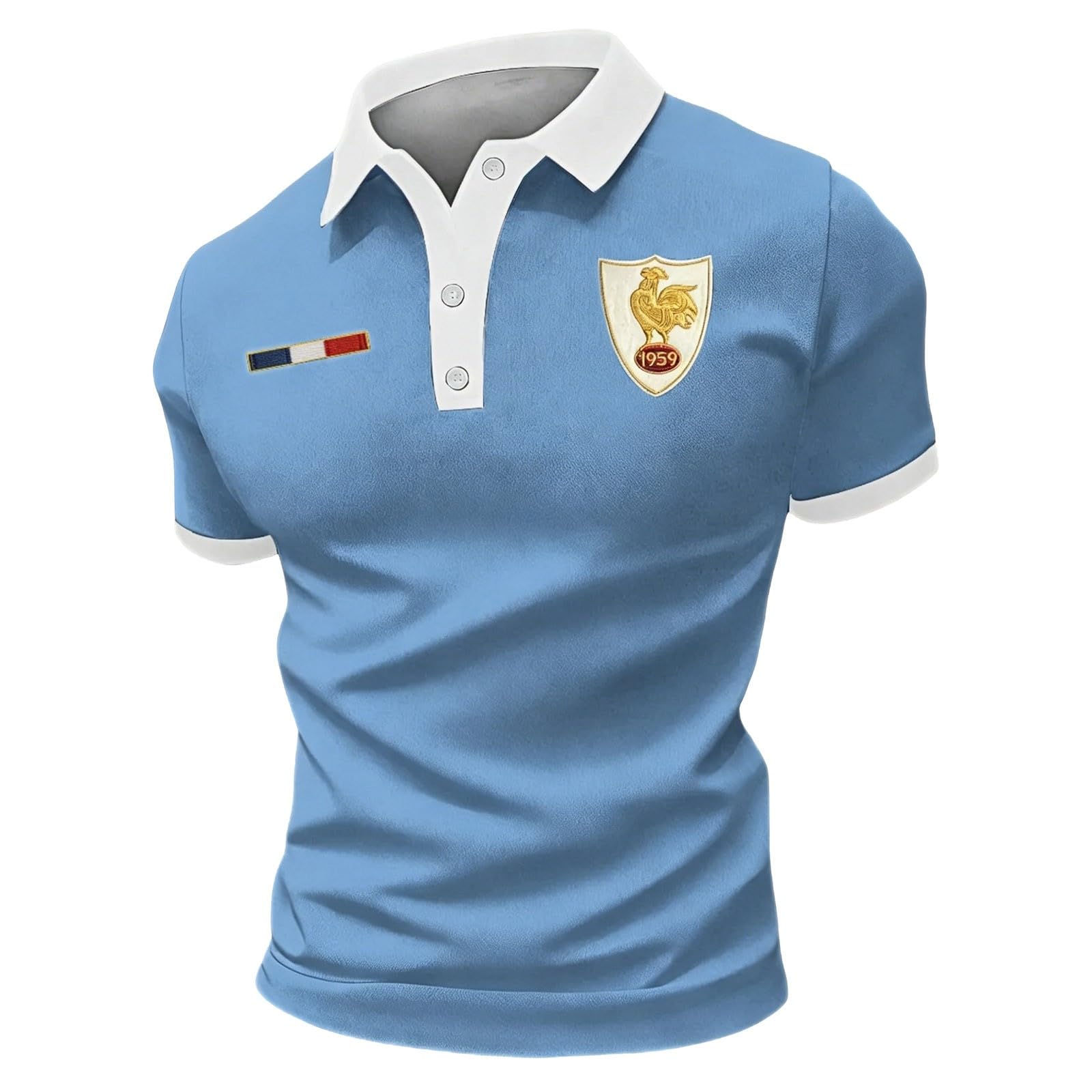 Maillot Homme Football 2026 Polos Homme Maillots de Joueur Manches Courtes T-Shirt Été Mode Streetwear Impression pour Les Fans de Sport