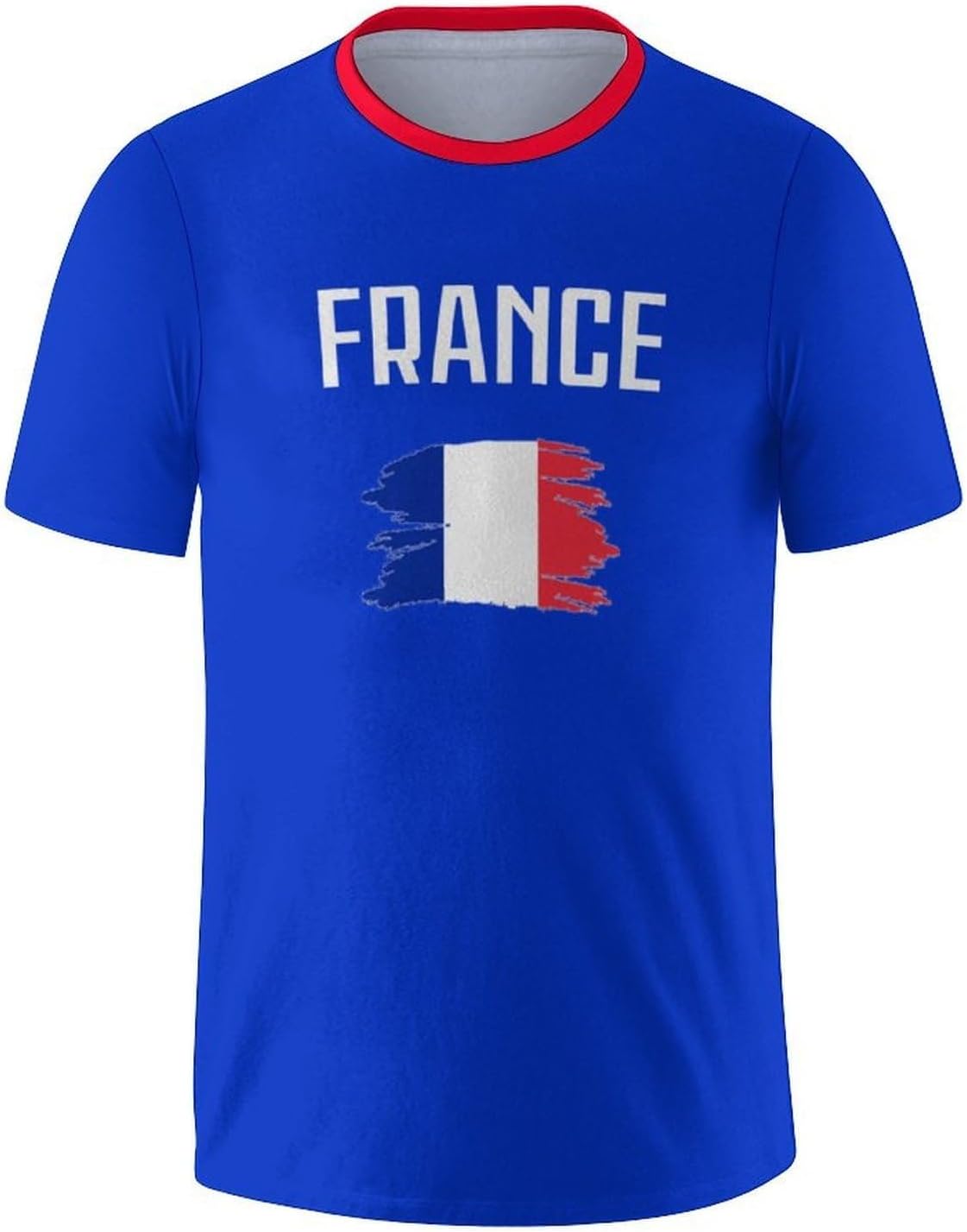 Men's T-Shirt World Cup 2026 France Round Neck Printed Football Fan T Shirt Short Sleeve Casual Various Models Available Foot Supporter Fans Encourage Tee Shirts Sport