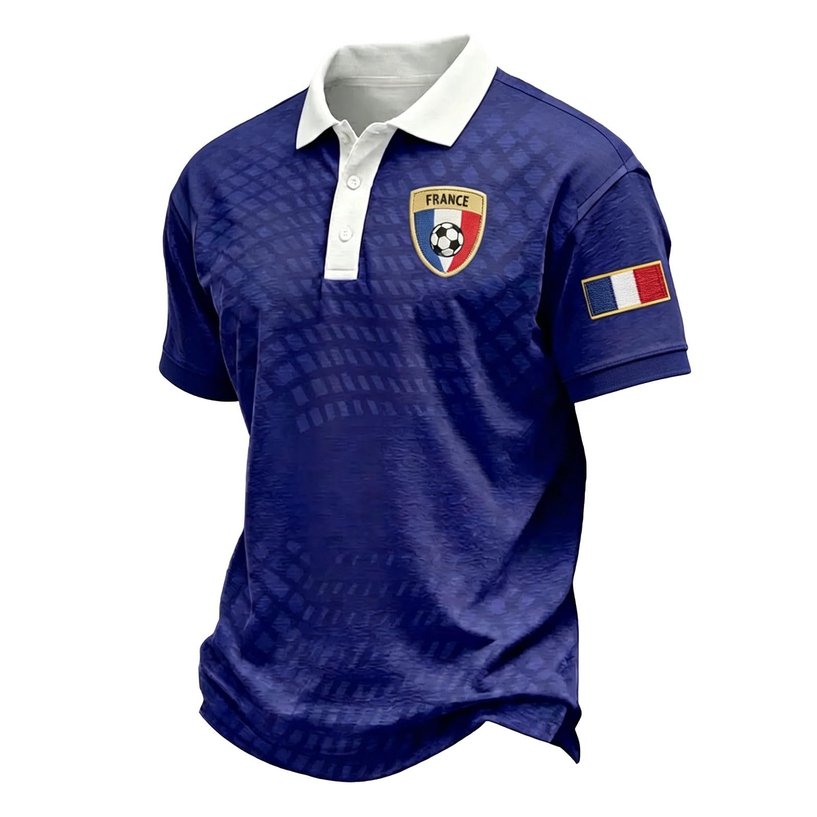 Maillot Homme Football 2026 Polos Homme Maillots de Joueur Manches Courtes T-Shirt Été Mode Streetwear Impression pour Les Fans de Sport