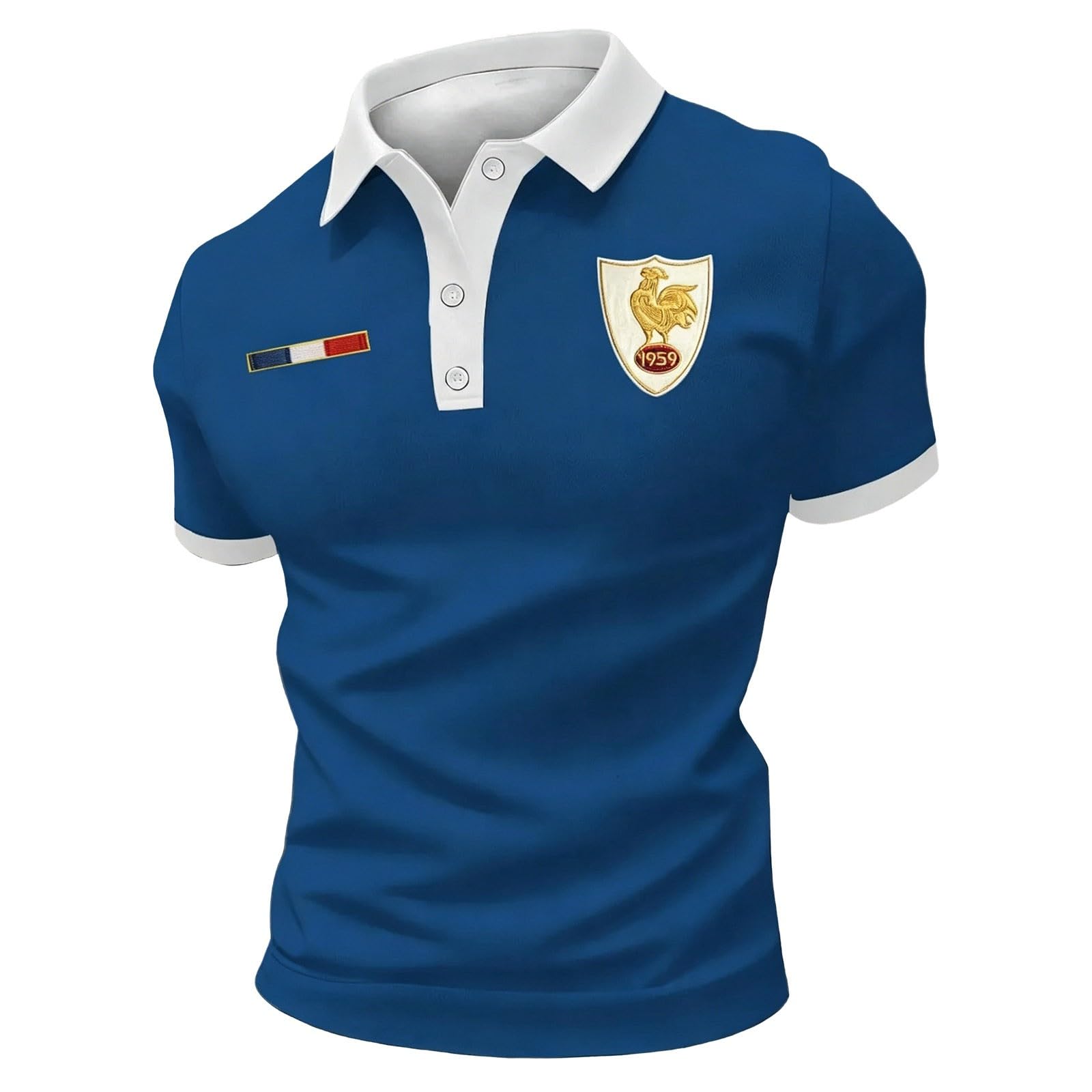 Maillot Homme Football 2026 Polos Homme Maillots de Joueur Manches Courtes T-Shirt Été Mode Streetwear Impression pour Les Fans de Sport