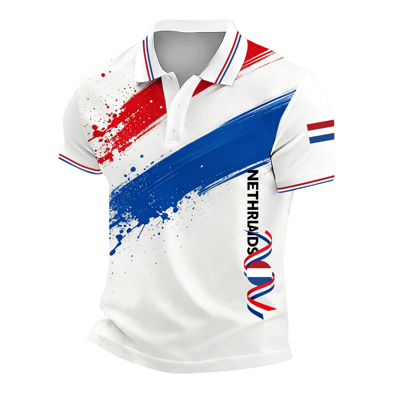 T-Shirt Homme Col Rond Coupe du Monde 2026 France Imprimé Football Fan Manches Courtes Décontracté – Haut Léger Tendance Sport Parent-Enfant – Quotidien Matchs Sorties Stade Entraînement
