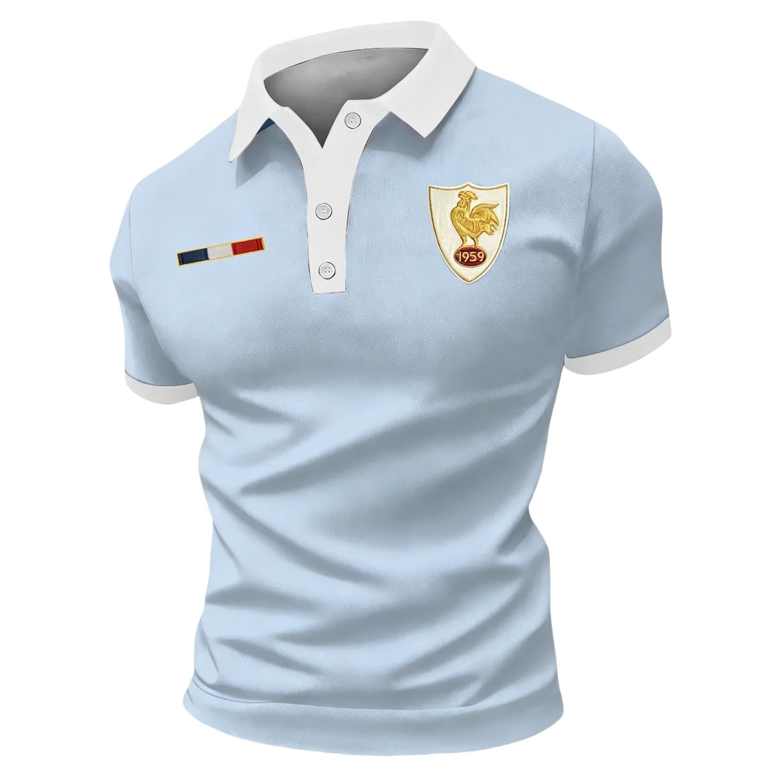 Maillot Homme Football 2026 Polos Homme Maillots de Joueur Manches Courtes T-Shirt Été Mode Streetwear Impression pour Les Fans de Sport