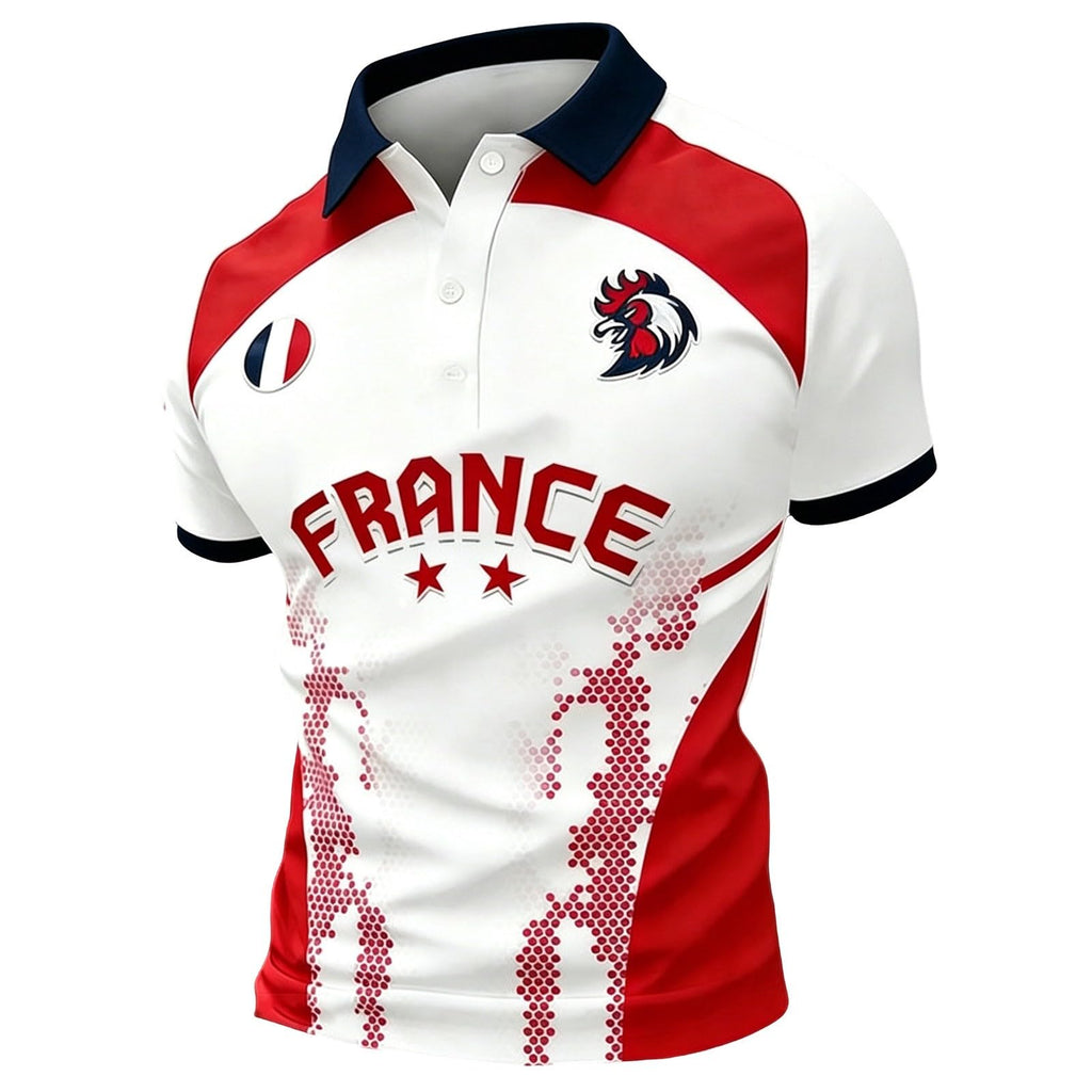 Maillot Homme Football 2026 Polos Homme Maillots de Joueur Manches Courtes T-Shirt Été Mode Streetwear Impression pour Les Fans de Sport