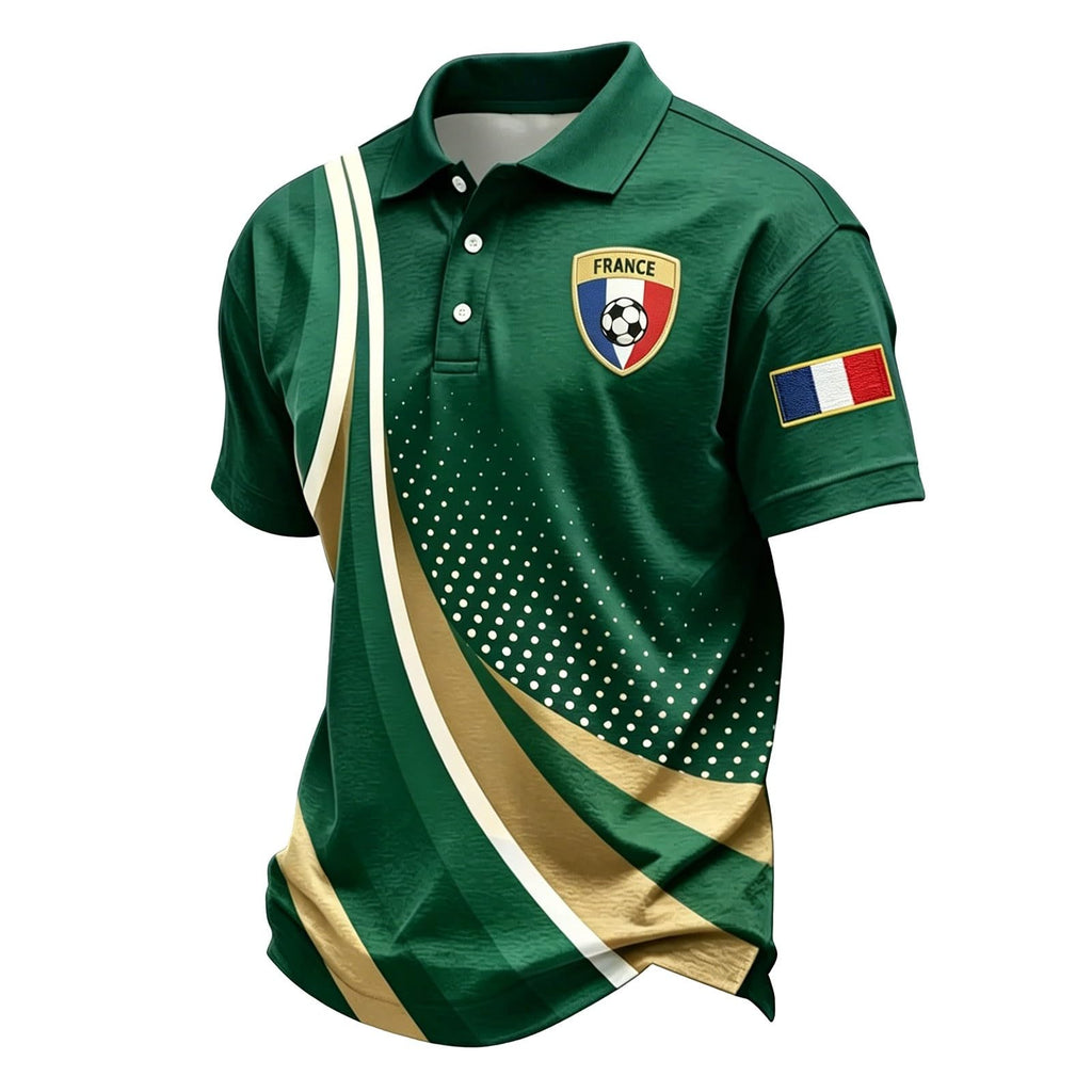 Maillot Homme Football 2026 Polos Homme Maillots de Joueur Manches Courtes T-Shirt Été Mode Streetwear Impression pour Les Fans de Sport