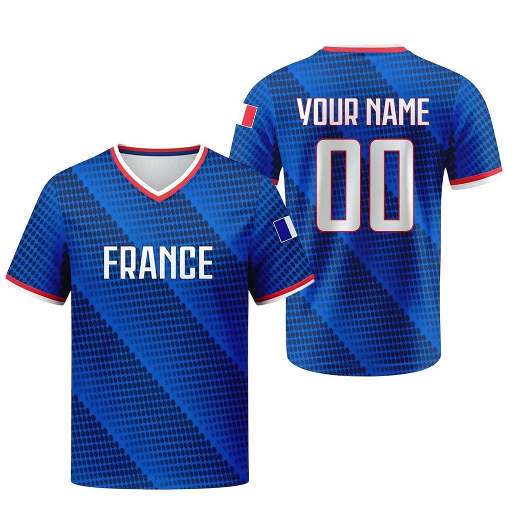 Personalised Football Jersey 2026 Child Men Women - Football Jersey with Name Personalised Number DIY Tee Shirt Sportswear, Gift Idea for Football Fans